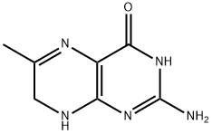 4(1H)-Pteridinone,2-amino-7,8-dihydro-6-methyl-(9CI) Struktur