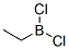 Ethyldichloroborane Struktur