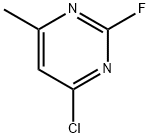 Pyrimidine, 4-chloro-2-fluoro-6-methyl- (9CI) Struktur