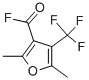 3-Furancarbonyl fluoride, 2,5-dimethyl-4-(trifluoromethyl)- (9CI) Struktur