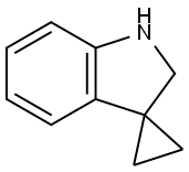 1',2'-dihydrospiro[cyclopropane-1,3'-indole] Struktur