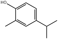 4-isopropyl-m-cresol Struktur