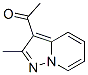 3-Acetyl-2-methylpyrazolo[1,5-a]pyridine Struktur