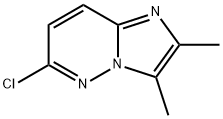 2H-PYRIMIDO[1,2-B]PYRIDAZIN, 2-CHLORO-7,8-DIMETHYL- Struktur