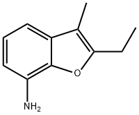 (2-ethyl-3-methyl-1-benzofuran-7-yl)amine(SALTDATA: HCl) Struktur