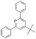 4-(1,1-Dimethylethyl)-2,6-diphenylphosphorin Struktur