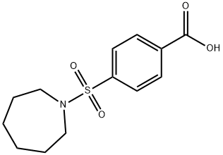 4-(AZEPANE-1-SULFONYL)-BENZOIC ACID Struktur