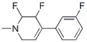 3'-trifluoro-N-methyl-4-phenyl-1,2,3,6-tetrahydropyridine Struktur