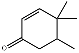 4,4,5-Trimethyl-2-cyclohexen-1-one Struktur