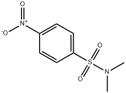 N1,N1-DIMETHYL-4-NITROBENZENE-1-SULFONAMIDE Struktur