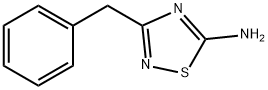 3-Benzyl-1,2,4-thiadiazol-5-amine Struktur