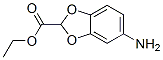 1,3-Benzodioxole-2-carboxylicacid,5-amino-,ethylester(9CI) Struktur