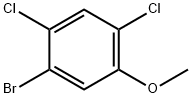 Benzene, 1-broMo-2,4-dichloro-5-Methoxy- Struktur