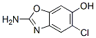 2-Amino-5-chlorobenzoxazol-6-ol Struktur