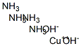 Tetraamminediaquacopper(II) hydroxide Struktur