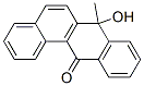 7-Hydroxy-7-methyl-7H-benz[a]anthracen-12-one Struktur