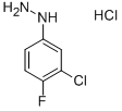 3-Chloro-4-fluorophenylhydrazine hydrochloride