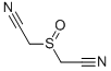 2-[(CYANOMETHYL)SULFINYL]ACETONITRILE Struktur