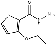 3-ETHOXYTHIOPHENE-2-CARBOHYDRAZIDE Struktur