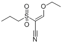 3-ETHOXY-2-(PROPYLSULFONYL)ACRYLONITRILE Struktur