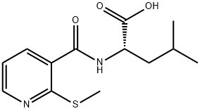 N-[2-(METHYLTHIO)NICOTINOYL]-L-LEUCINE price.