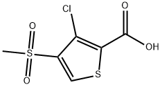 3-CHLORO-4-(METHYLSULFONYL)THIOPHENE-2-CARBOXYLIC ACID price.