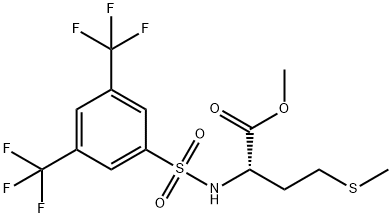 METHYL 2-([[3,5-DI(TRIFLUOROMETHYL)PHENYL]SULFONYL]AMINO)-4-(METHYLTHIO)BUTANOATE price.