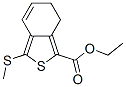 ethyl 3-(methylthio)-6,7-dihydrobenzo[c]thiophene-1-carboxylate Struktur