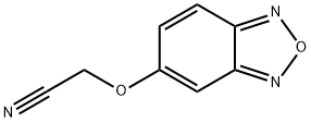 2-(2,1,3-benzoxadiazol-5-yloxy)acetonitrile Struktur