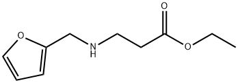 ETHYL 3-[(2-FURYLMETHYL)AMINO]PROPANOATE Struktur