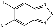 5-CHLORO-6-FLUOROBENZO-2,1,3-THIADIAZOLE Struktur