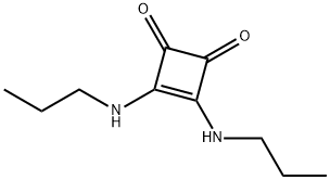 3,4-DI(PROPYLAMINO)CYCLOBUT-3-ENE-1,2-DIONE Struktur