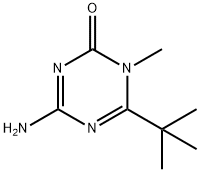 4-AMINO-6-(TERT-BUTYL)-1-METHYL-1,2-DIHYDRO-1,3,5-TRIAZIN-2-ONE Struktur