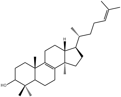 17-(1,5-DIMETHYLHEX-4-ENYL)-4,4,10,14-TETRAMETHYL-2,3,4,5,6,7,10,11,12,13,14,15,16,17-TETRADECAHYDRO-1H-CYCLOPENTA[A]PHENANTHREN-3-OL Struktur