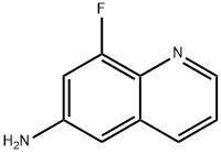 6-Quinolinamine,8-fluoro-(9CI) Struktur