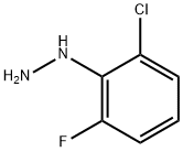 2-CHLORO-6-FLUOROPHENYLHYDRAZINE Struktur