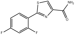 2-(2,4-DIFLUOROPHENYL)THIAZOLE-4-CARBOXAMIDE price.