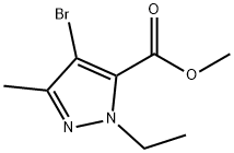 METHYL 4-BROMO-1-ETHYL-3-METHYL-1H-PYRAZOLE-5-CARBOXYLATE price.