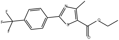 Ethyl 4-methyl-2-[4-(trifluoromethyl)phenyl]-1,3-thiazole-5-carboxylate price.