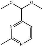 4-(DIMETHOXYMETHYL)-2-METHYLPYRIMIDINE Struktur