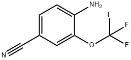 4-AMINO-3-(TRIFLUOROMETHOXY)BENZONITRILE Struktur