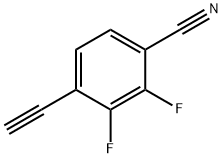 Benzonitrile, 4-ethynyl-2,3-difluoro- (9CI) Struktur