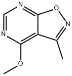 Isoxazolo[5,4-d]pyrimidine, 4-methoxy-3-methyl- (9CI) Struktur