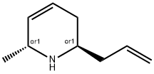 (2R,6R)-2-ALLYL-6-METHYL-1,2,3,6-TETRAHYDROPYRIDINE Struktur