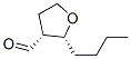 3-Furancarboxaldehyde, 2-butyltetrahydro-, (2R-cis)- (9CI) Struktur