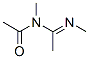 Acetamide, N-methyl-N-[1-(methylimino)ethyl]-, (E)- (9CI) Struktur