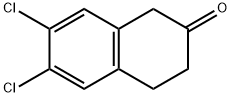 6,7-Dichloro-2-tetralone Struktur