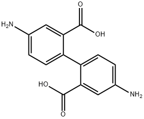 4,4'-DIAMINOBIPHENYL-2,2'-DICARBOXYLIC ACID Structure