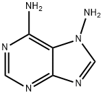 7H-Purine-6,7-diamine (9CI) Struktur