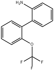 2-AMINO-2'-(TRIFLUOROMETHOXY)BIPHENYL Struktur